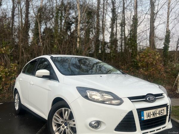 Ford Focus Hatchback, Diesel, 2014, White
