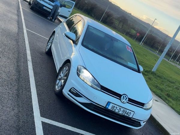 Volkswagen Golf Estate, Diesel, 2018, White