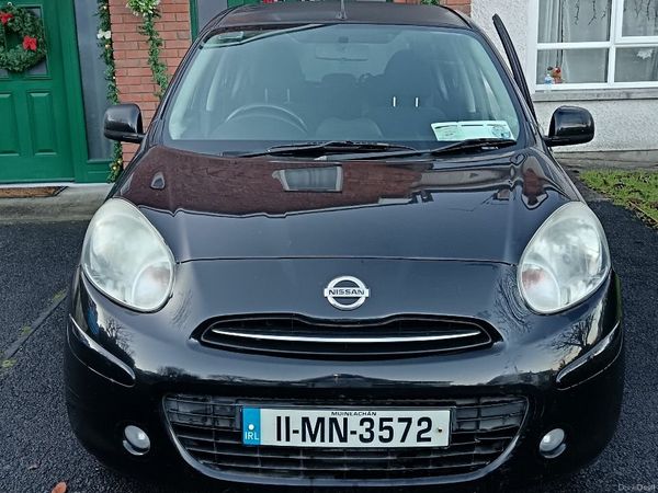 Nissan Micra Hatchback, Petrol, 2011, Black
