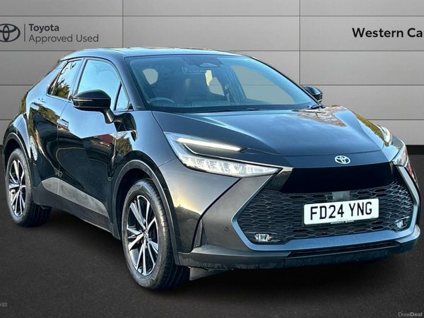 Toyota C-HR SUV, Petrol Plug-in Hybrid, 2024, Black