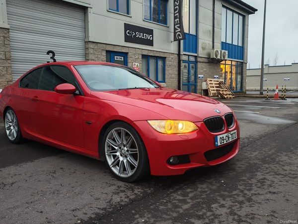 BMW 3-Series Coupe, Diesel, 2009, Red