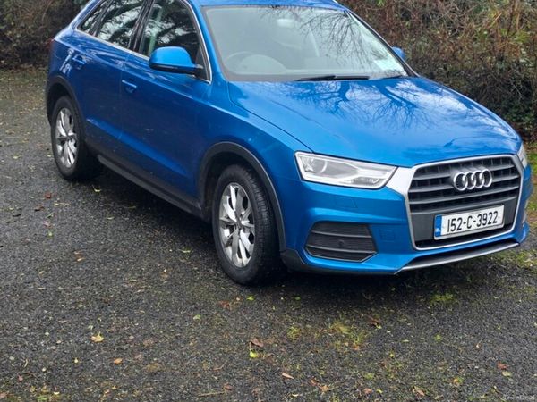Audi Q3 SUV, Diesel, 2015, Blue