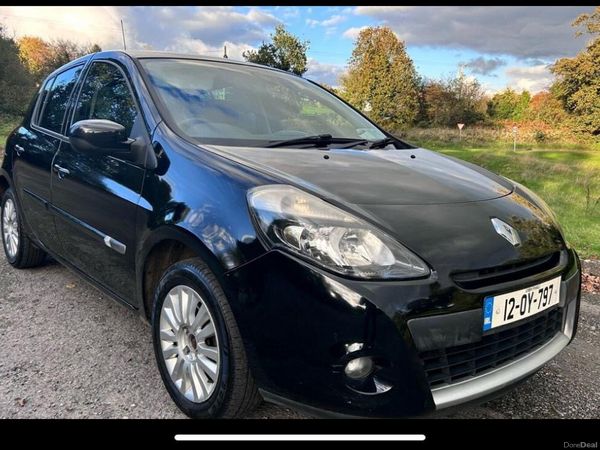 Renault Clio Hatchback, Ethanol Petrol, 2012, Black