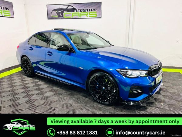 BMW 3-Series Saloon, Petrol Plug-in Hybrid, 2022, Blue