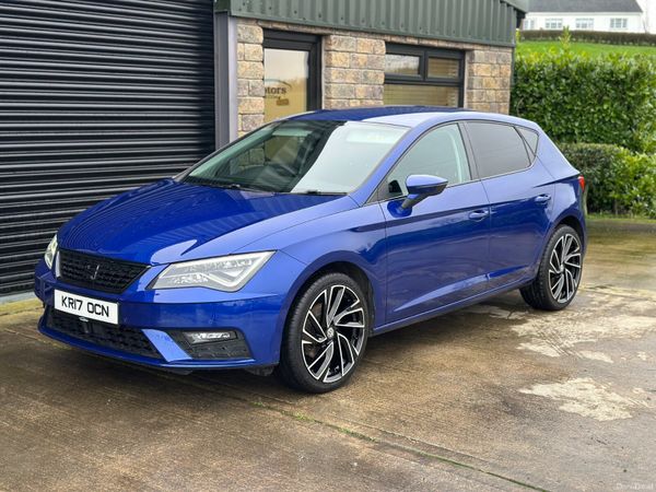 SEAT Leon Hatchback, Petrol, 2017, Blue