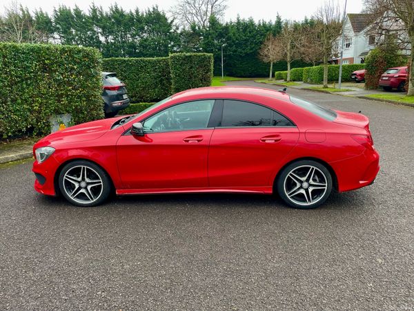 Mercedes-Benz CLA Coupe, Diesel, 2014, Red