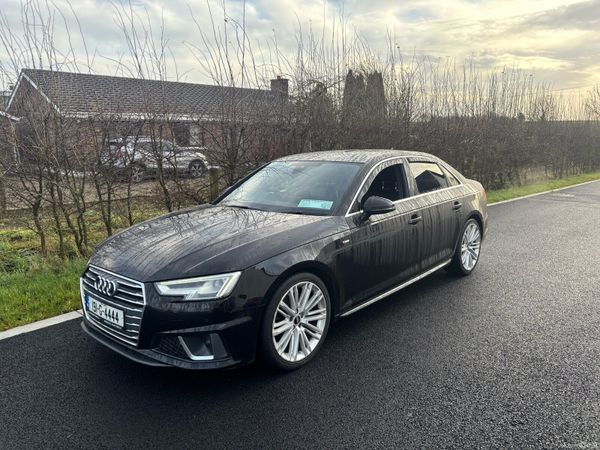 Audi A4 Saloon, Diesel, 2019, Black