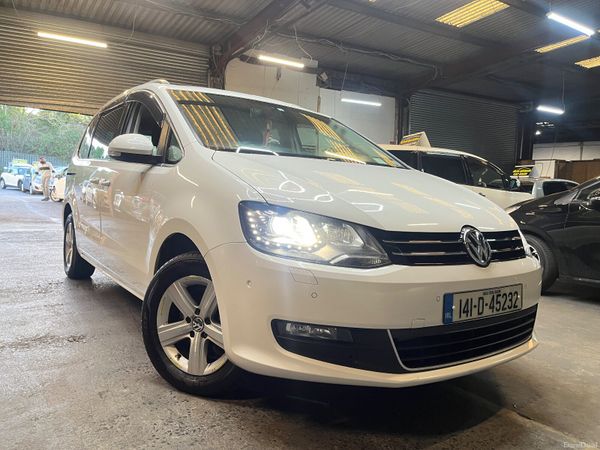 Volkswagen Sharan MPV, Petrol, 2014, White