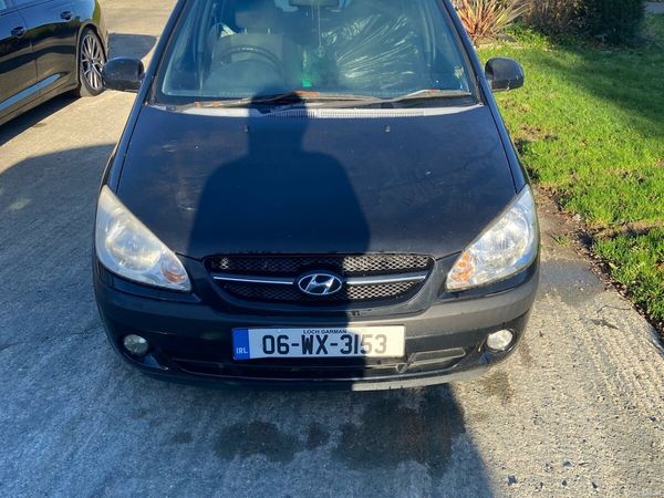 Hyundai Getz Hatchback, Petrol, 2006, Black