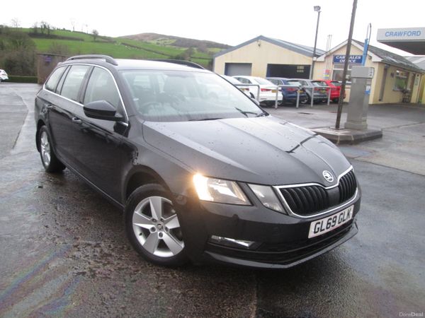 Skoda Octavia Estate, Diesel, 2019, Black