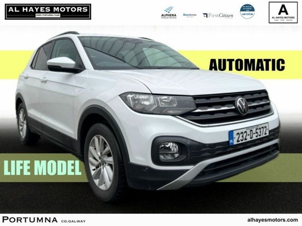 Volkswagen T-Cross SUV, Petrol, 2023, White