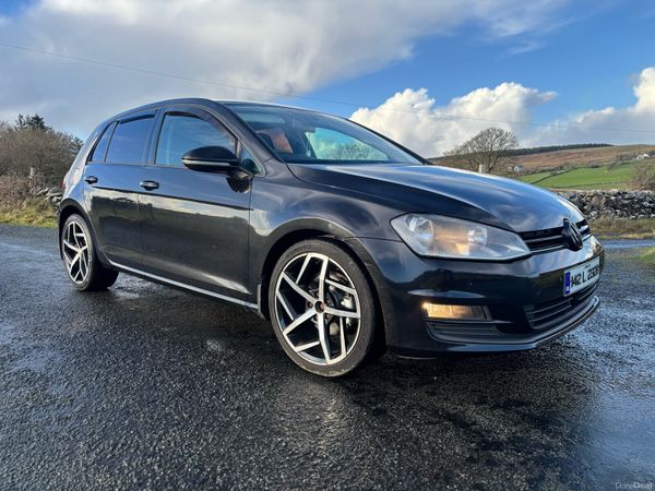 Volkswagen Golf Hatchback, Diesel, 2014, Black