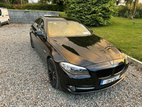 BMW 5-Series Saloon, Diesel, 2013, Black