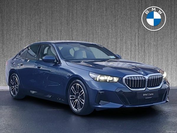BMW 5-Series Saloon, Petrol Plug-in Hybrid, 2026, Blue