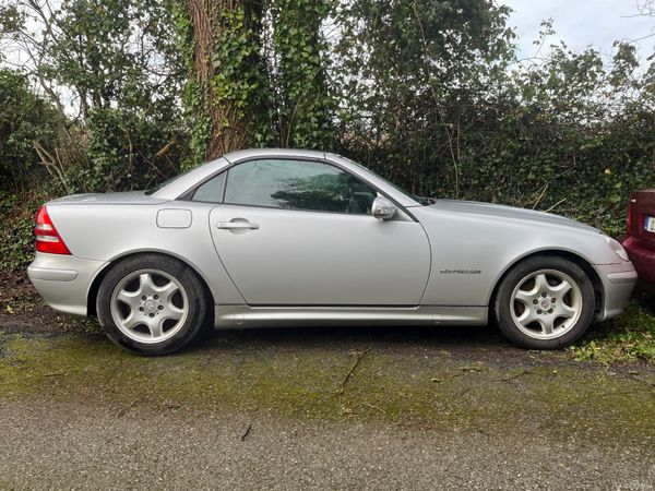 Mercedes-Benz SLK Convertible, Petrol, 2002, Silver