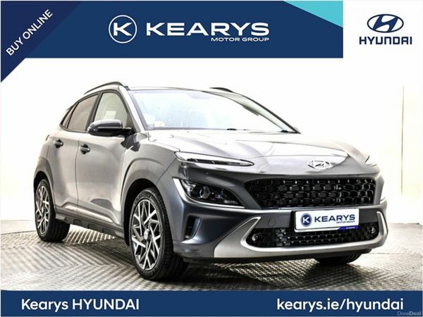 Hyundai KONA SUV, Petrol Hybrid, 2021, Grey