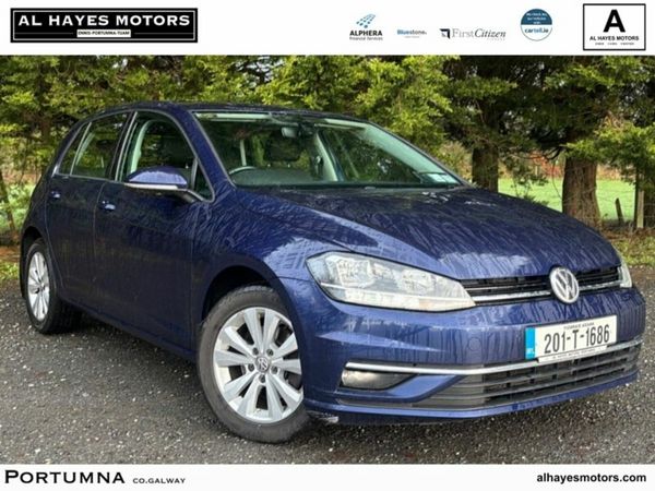 Volkswagen Golf Hatchback, Diesel, 2020, Blue