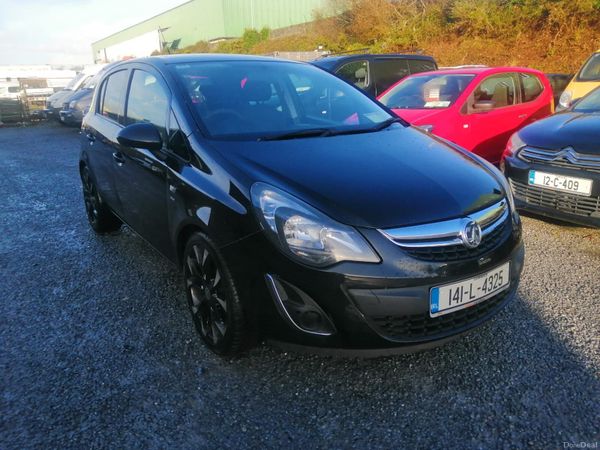 Vauxhall Corsa Hatchback, Petrol, 2014, Black