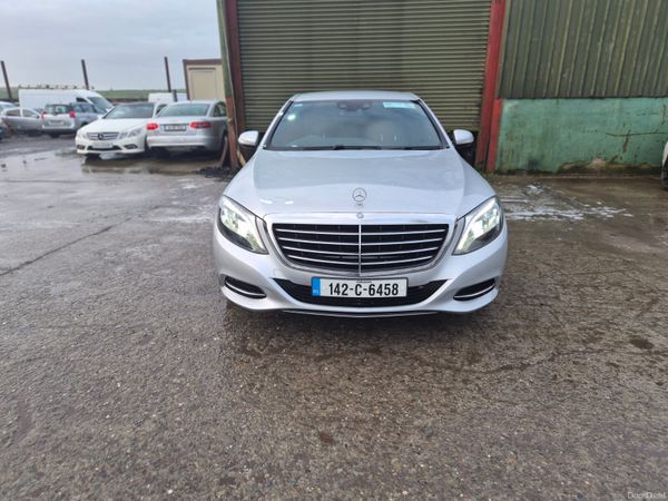 Mercedes-Benz S-Class Saloon, Diesel, 2014, Silver