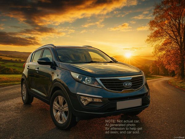 Kia Sportage SUV, Diesel, 2013, Black