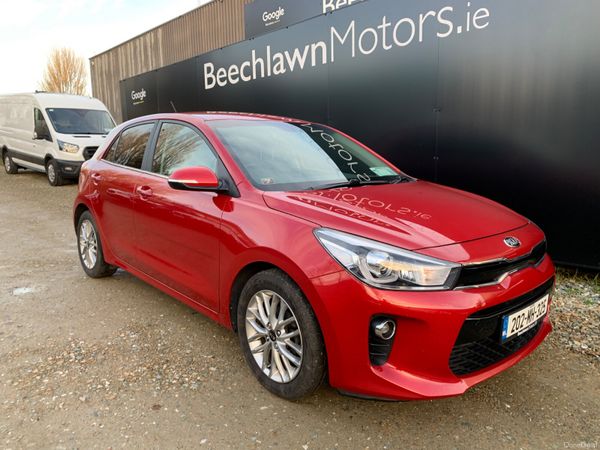 Kia Rio Hatchback, Petrol, 2020, Red
