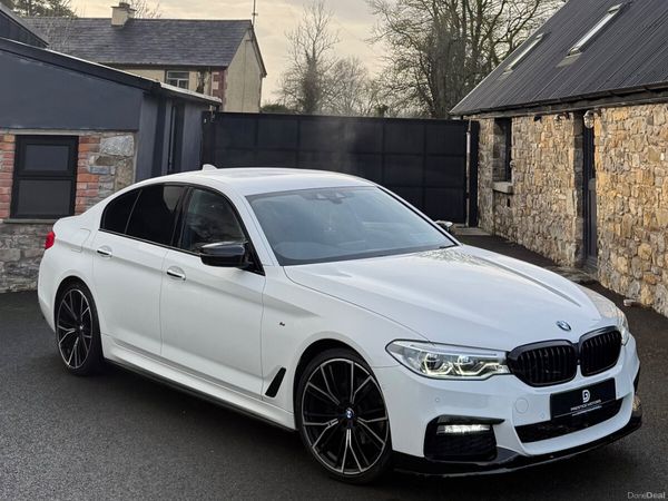 BMW 5-Series Saloon, Diesel, 2017, White