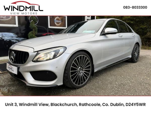 Mercedes-Benz C-Class Saloon, Diesel, 2018, Silver