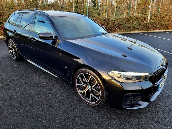 BMW 5-Series Estate, Diesel, 2021, Black