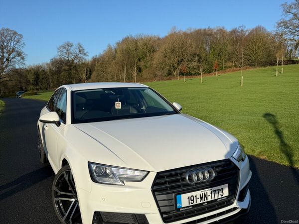 Audi A4 Saloon, Diesel, 2019, White