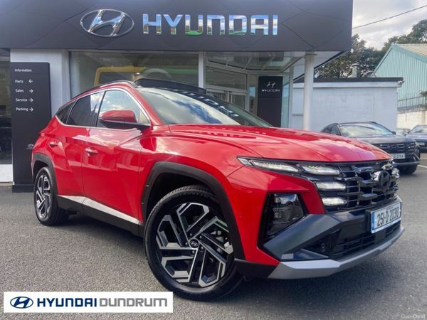 Hyundai Tucson MPV, Petrol Plug-in Hybrid, 2025, Red