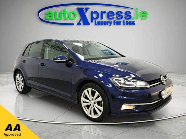 Volkswagen Golf Hatchback, Petrol, 2018, Blue