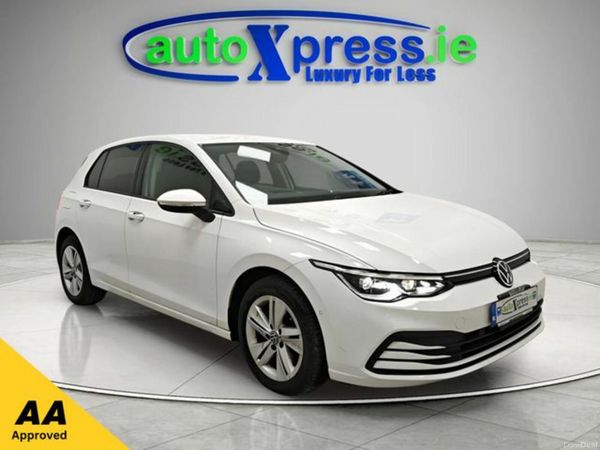 Volkswagen Golf Hatchback, Petrol, 2021, White
