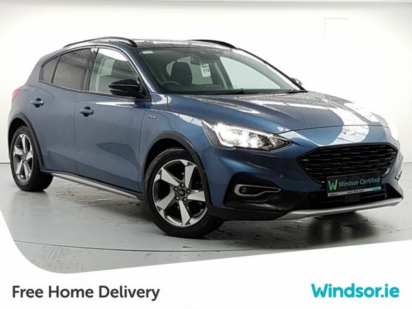 Ford Focus Hatchback, Petrol Hybrid, 2021, Blue