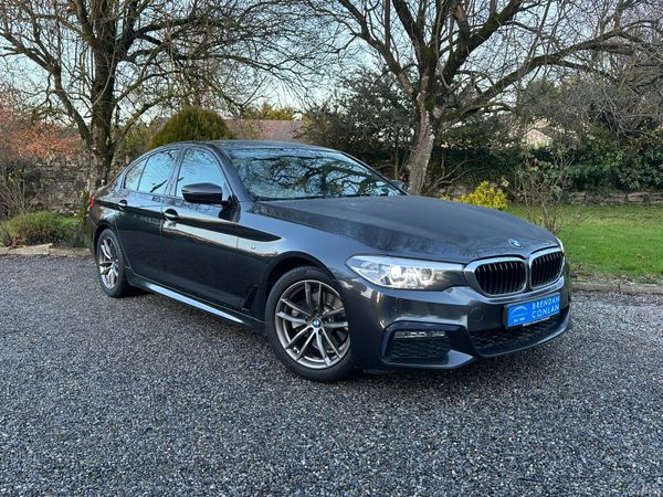BMW 5-Series Saloon, Diesel, 2018, Grey