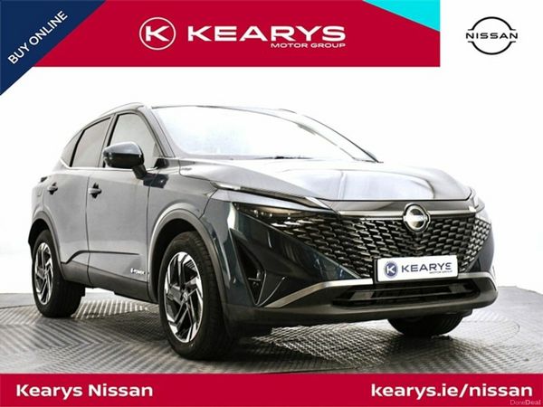 Nissan Qashqai SUV, Petrol Hybrid, 2026, Green