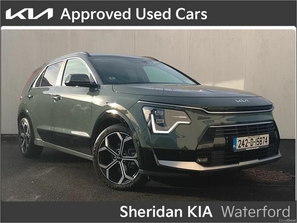 Kia Niro SUV, Petrol Plug-in Hybrid, 2024, Green
