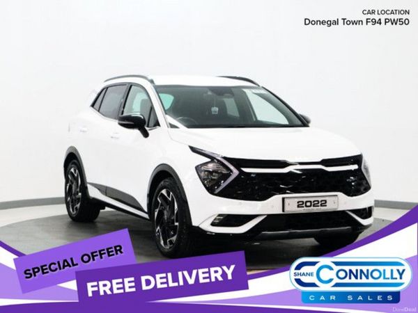 Kia Sportage SUV, Petrol Hybrid, 2022, White