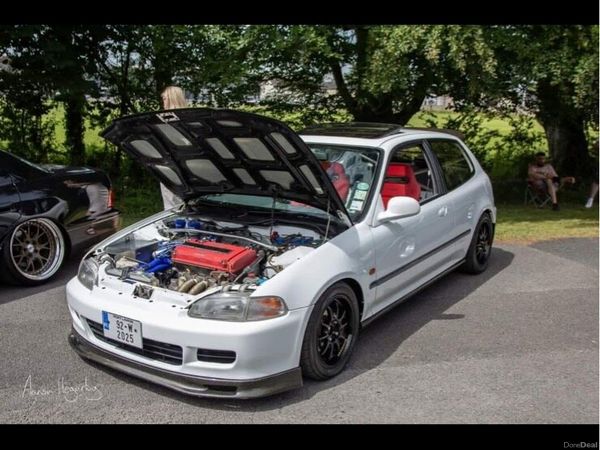 Honda Civic Hatchback, Petrol, 1992, White