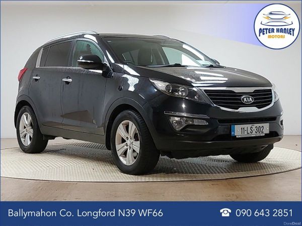 Kia Sportage SUV, Diesel, 2011, Black