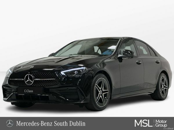 Mercedes-Benz C-Class Saloon, Diesel Hybrid, 2026, Black