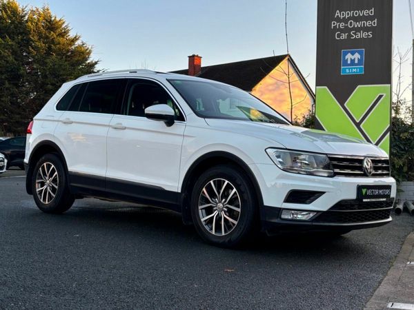 Volkswagen Tiguan SUV, Diesel, 2017, White