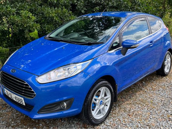 Ford Fiesta Hatchback, Petrol, 2013, Blue
