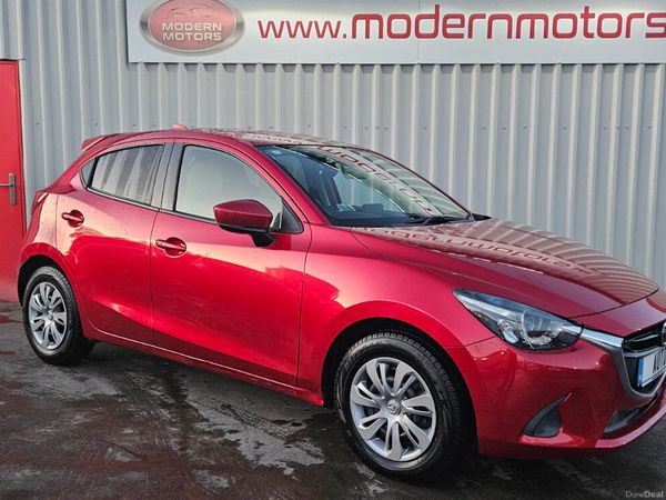 Mazda Demio Hatchback, Petrol, 2017, Red