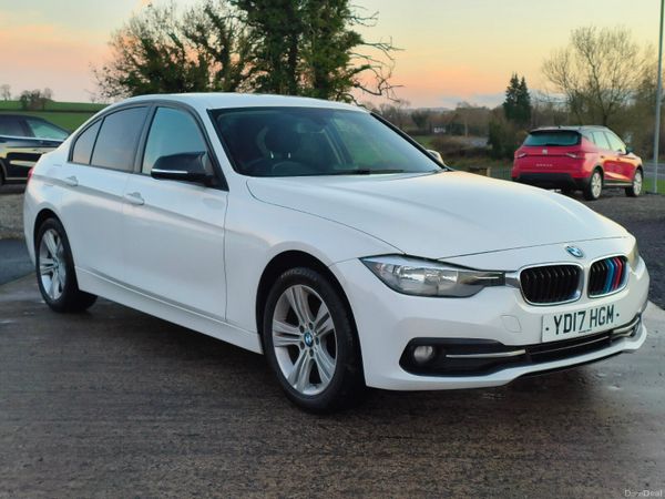 BMW 3-Series Saloon, Petrol, 2017, White