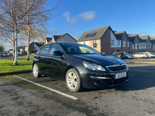 Peugeot 308 Hatchback, Diesel, 2014, Black