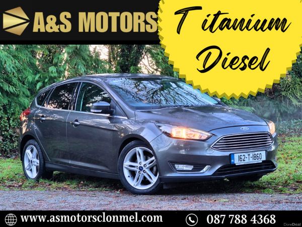 Ford Focus Hatchback, Diesel, 2016, Grey