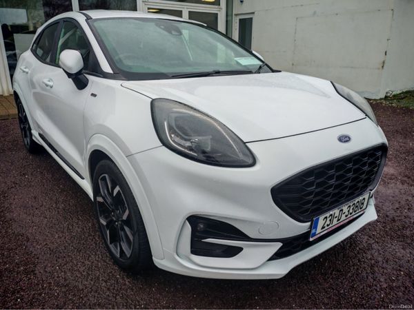 Ford Puma Hatchback, Petrol, 2023, White