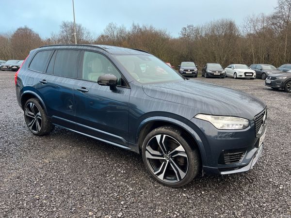 Volvo XC90 SUV, Petrol Hybrid, 2022, Blue
