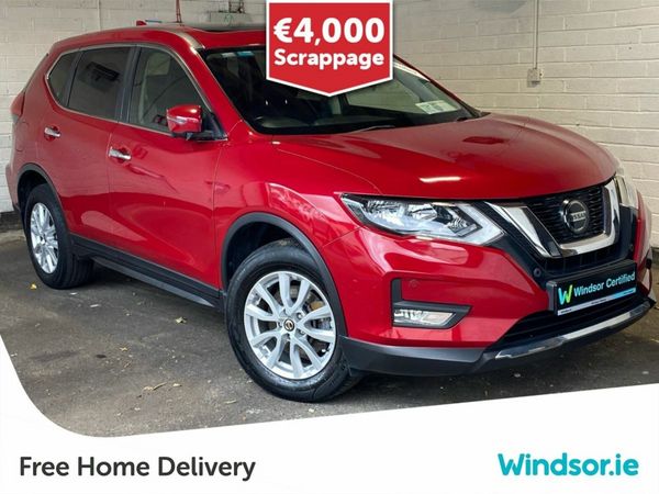 Nissan X-Trail SUV, Diesel, 2020, Red