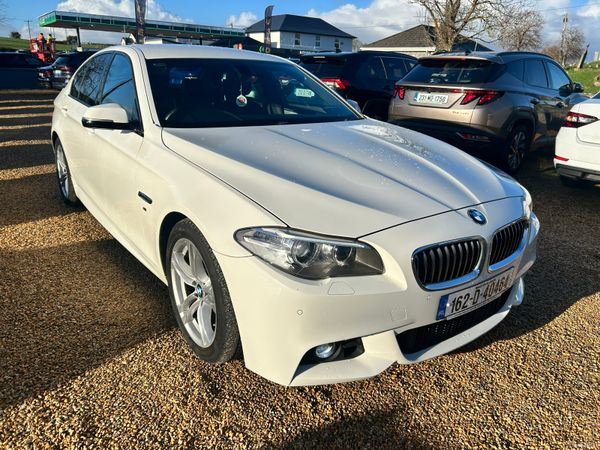 BMW 5-Series Saloon, Diesel, 2016, White